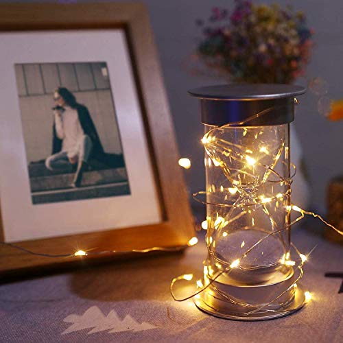 XERGY Multi Color 2 Meter 20 Led's Fairy String Lights Battery Powered Starry String Light (Pack of 8) Plastic - Image 2