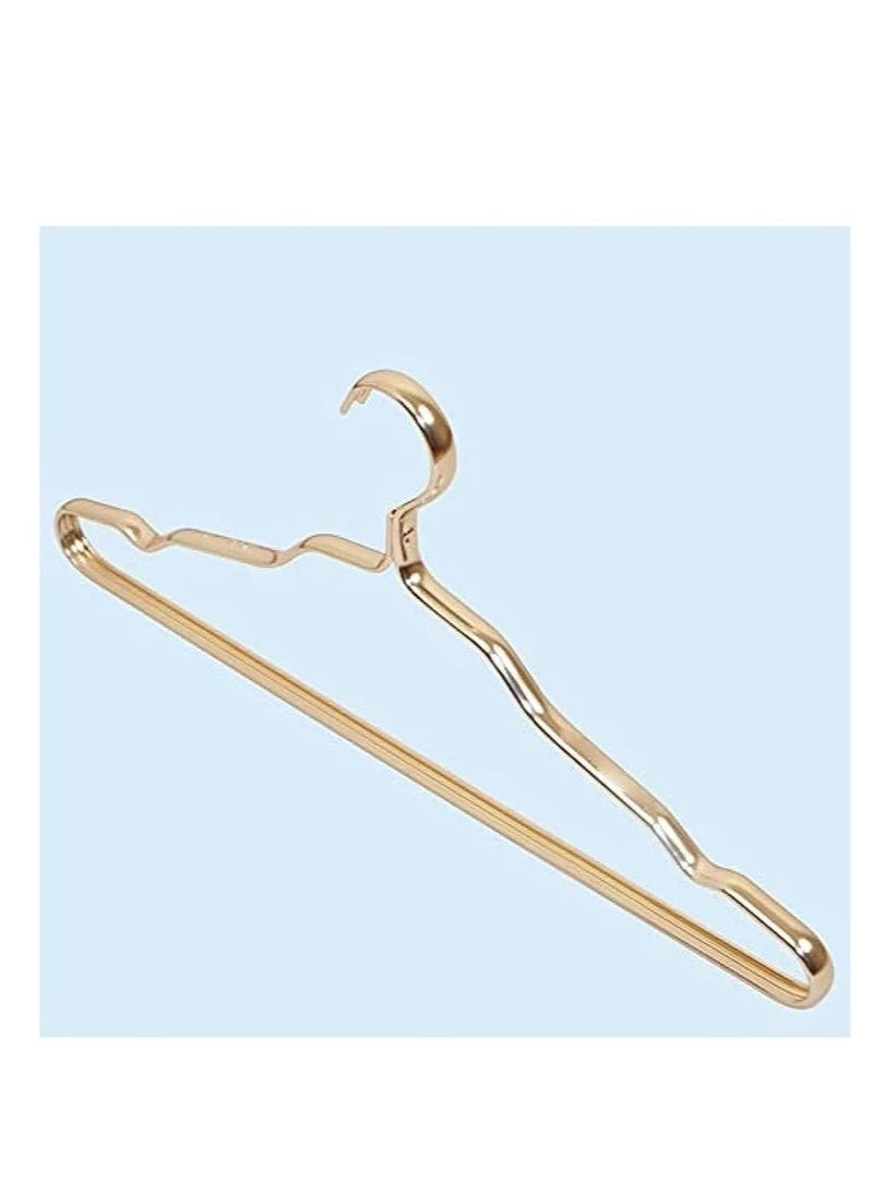 Bukela A golden clothes hanger consisting of 5 pieces, for more organized and easier use. - Image 4