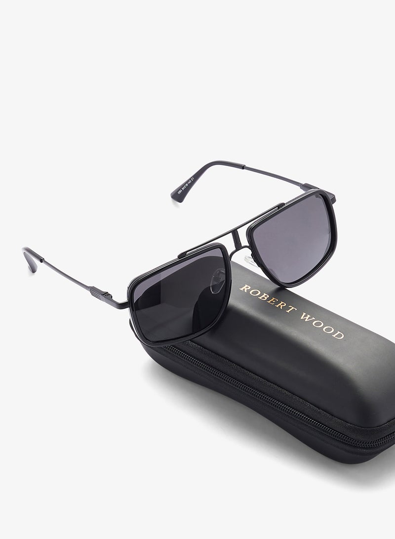 روبرت وود نظارات شمسية مستقطبة بقصة فضفاضة كاجوال - Image 4