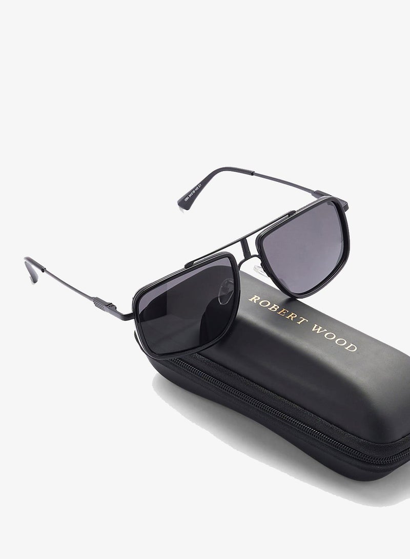 Robert Wood Casual Oversize Polarized Lens Sunglasses - Image 4