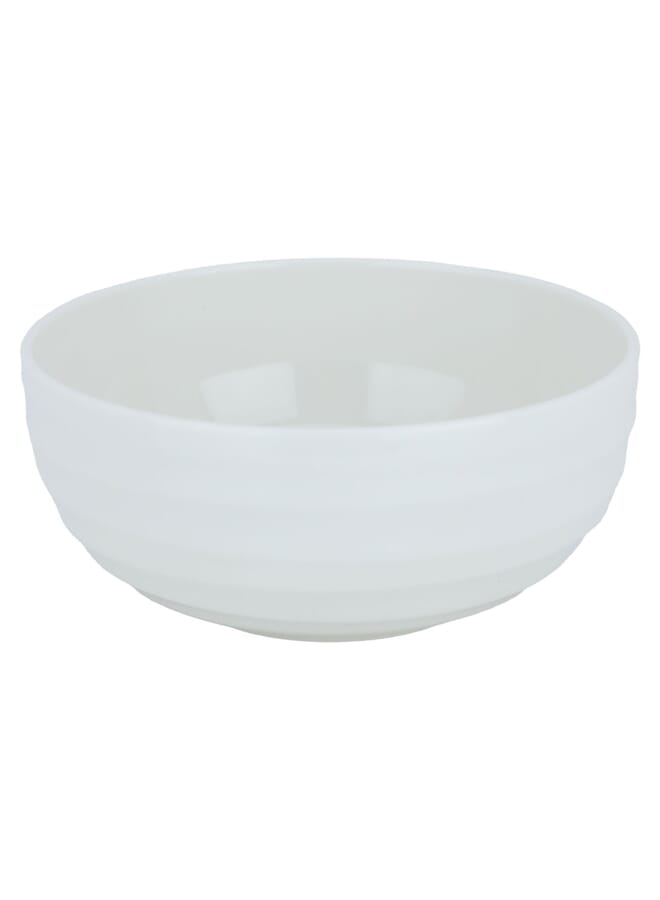 Alsaif Gallery Al Saif Gallery porcelain bowl, 18 cm, round - white - Image 1