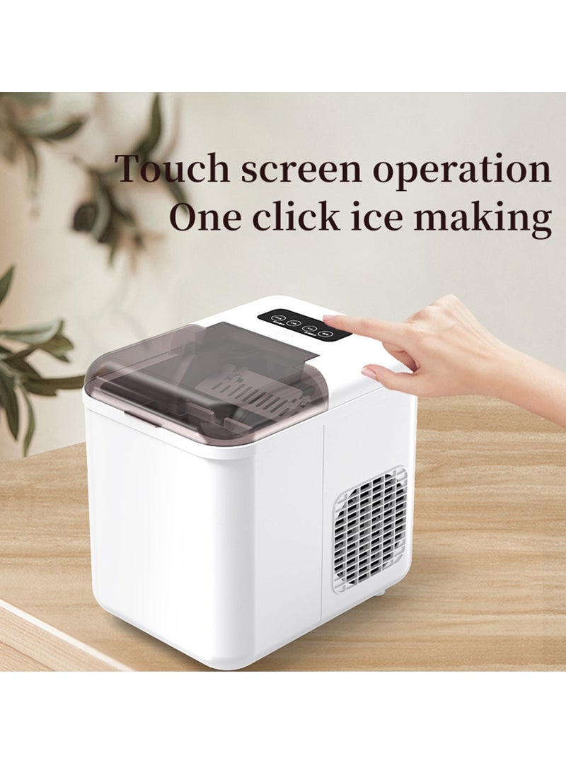 CKGO Smart Ice Maker Machine Small and Large Bullet Ice 9pcs/6-8min Fast Ice Maker App Control Automatic Self-Cleaning with Ice Scoop for Home/Bars/Coffee Shop  - Image 5