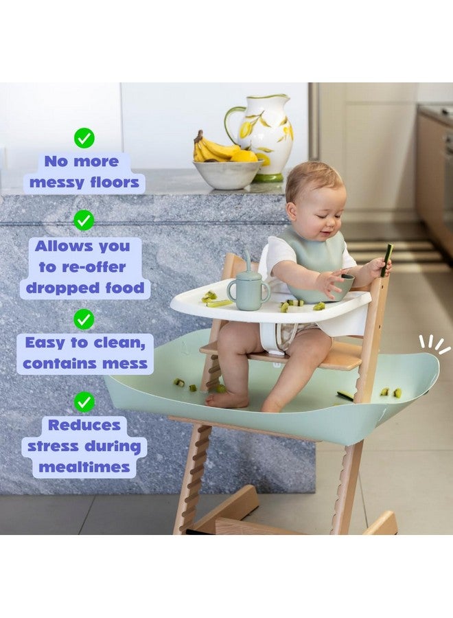 CATCHY - Food Catcher - Compatible with Stokke Tripp Trapp High Chair - Highchair Sold Separately - Baby & Toddler Food & Mess Catcher - Under High Chair Accessory - Baby Feeding Essentials - Image 2