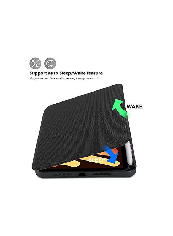 Procases ProCase iPad Mini 6 Case 8.3 Inch 2021 Case with Pencil Holder, Slim Protective Folio Stand Cover for 8.3 Inch iPad Mini 6th Generation 2021 Release -Black - Image 5