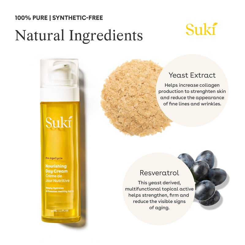 Suki Skincare Nourishing Day Cream - With Vitamin C & Firming Collagen Peptides - Rich, Luxurious, Age-Defying Cream For Super Smooth & Hydrated Skin - 30 ml - Image 5