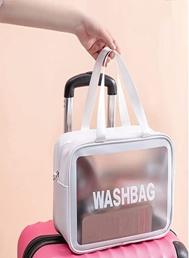 EKANTIK Multipurpose Cosmetic Toiletry Bag Organizer Hanging Kit Ladies Make-Up Pouch Waterproof Accessories Large Capacity Household Grooming Storage Portable (Pack of 1, Multi-Color) - Image 5