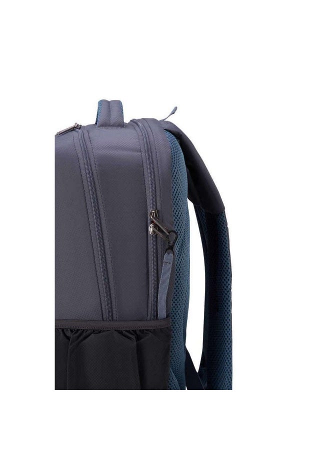 American Tourister Quad 3.0 Style 01, Large 3 Compartment Backpack, 33.5L with Spacious Interiors Bags For School, Office, College, Gift For Men & Women - Legion Blue - Image 3