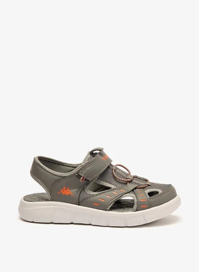 كابا Boys' Strappy Sandals with Hook and Loop Closure