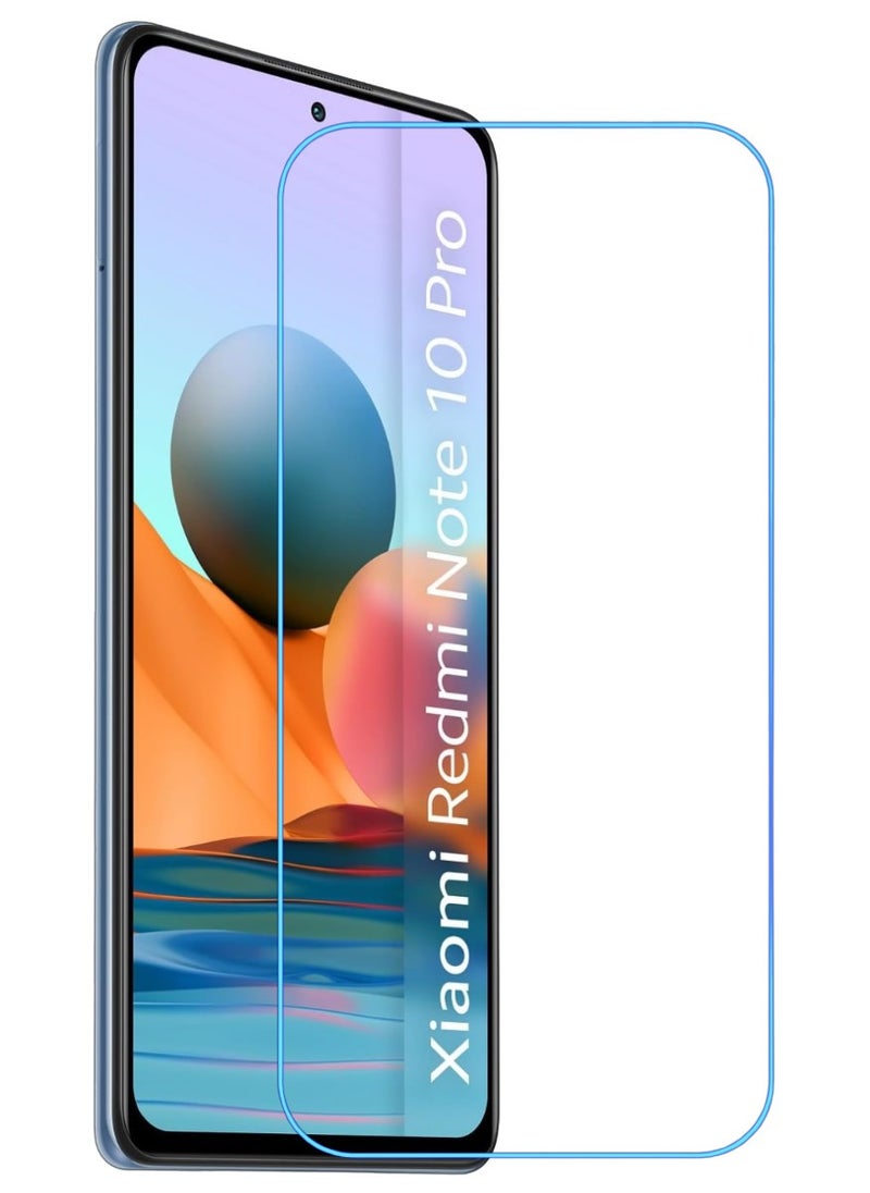ACLIX Antistatic ESD Dustproof Premium Quality High Definition Clear Tempered Glass Screen Protector Designed For Xiaomi Redmi Note 10 Pro - Image 1