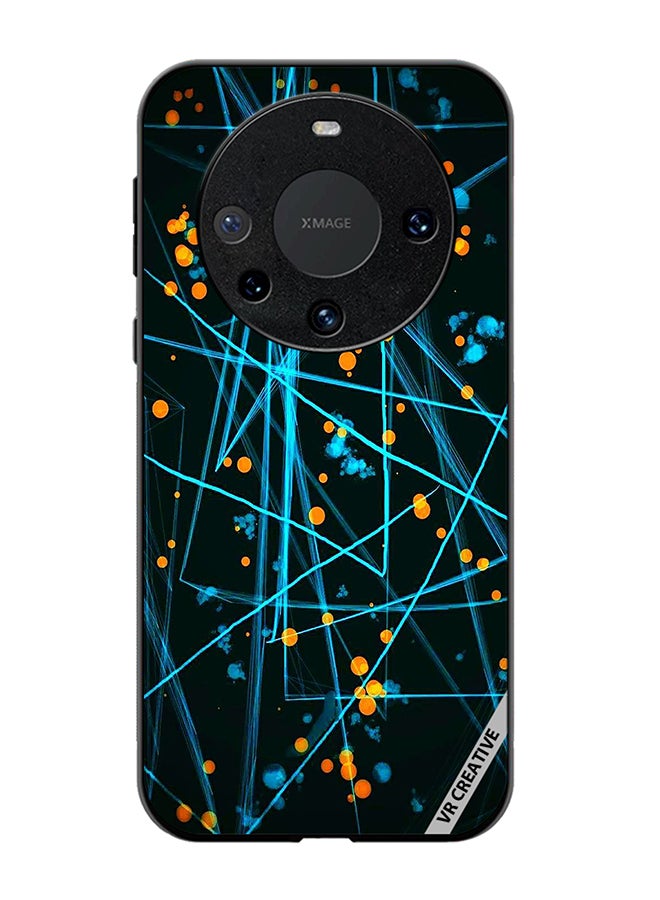 VR CREATIVE Protective Case Cover For Huawei Mate 60 Lasers Design Multicolour - Image 1