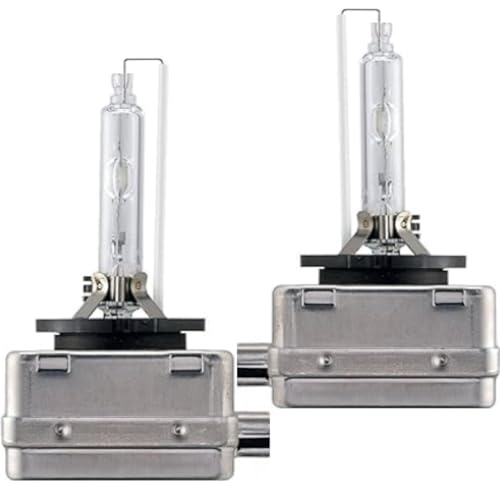 GTMOTO for 2014 2015 2016 2017 2018 2019 2020 2021 Jeep Grand Cherokee Headlights D3S Xenon HID Bulbs, L0000D3S OEM 35W Bi-xenon Projector Lights, 6000K Cool Bright White D3SC1, 2 Pack - Image 1