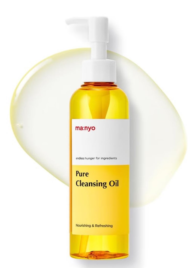 ma:nyo Pure Cleansing Oil Korean Facial Cleanser, Blackhead Melting, Daily Makeup Removal with Argan Oil, for Women Korean Skin care 6.7 fl oz (1 Pack) - Image 1