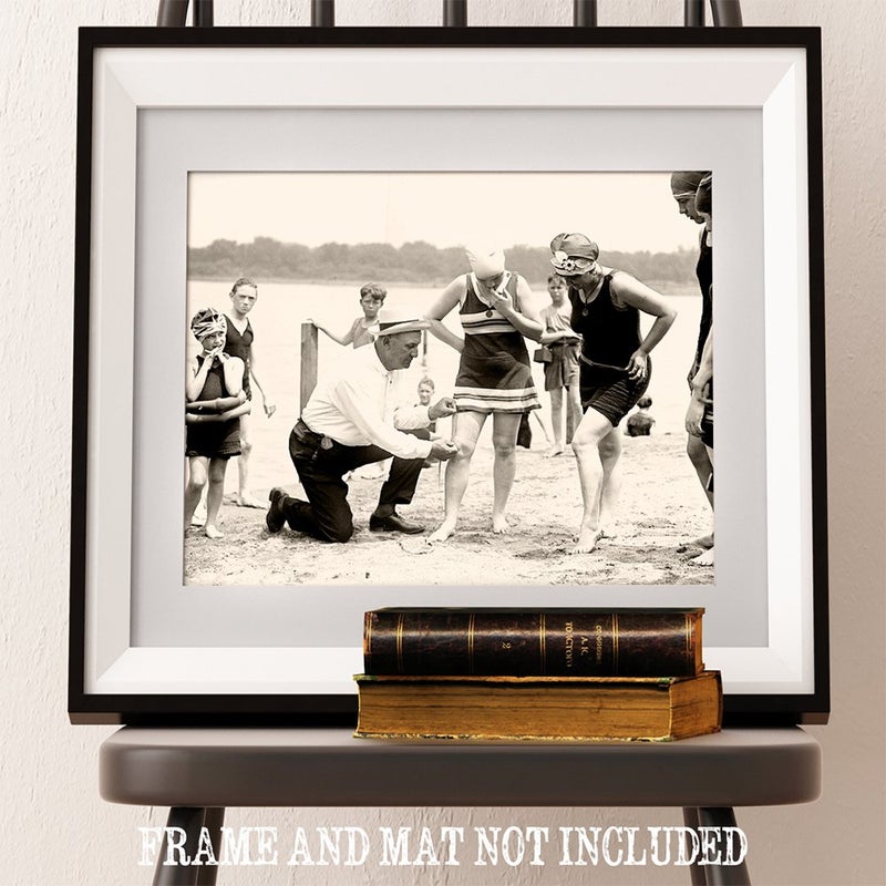 Lone Star Art The Wating Suit Cop - 11x14 Print unframed - Perfect Beach Beach Home/Lake House Decor - Image 3