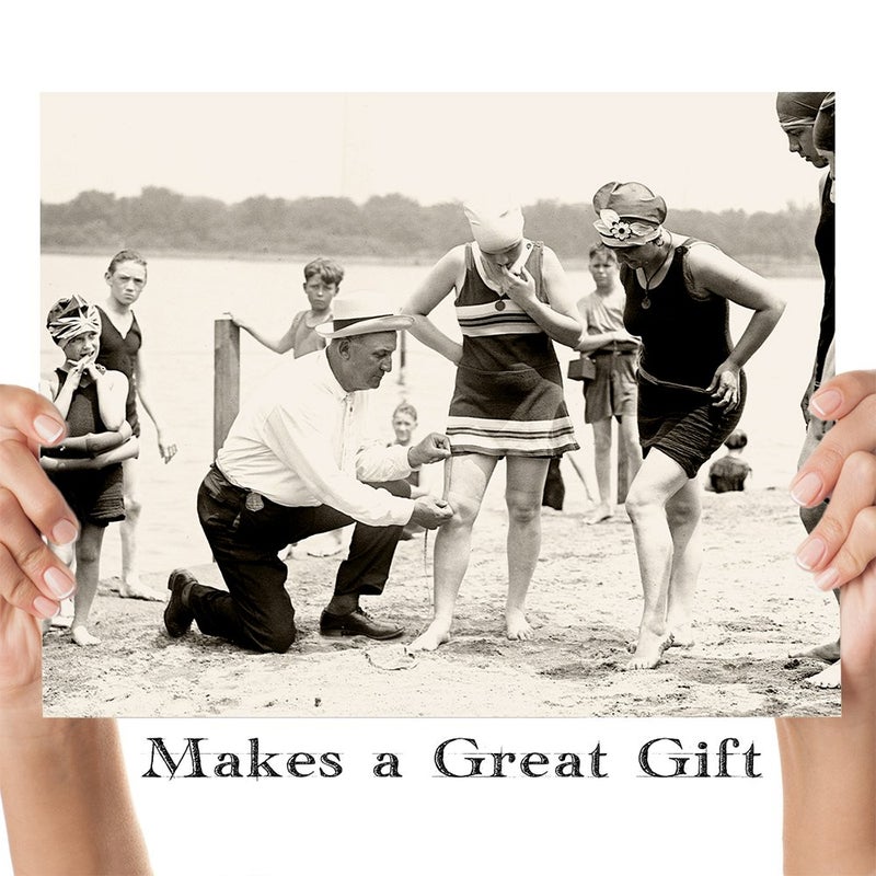 Lone Star Art The Wating Suit Cop - 11x14 Print unframed - Perfect Beach Beach Home/Lake House Decor - Image 4