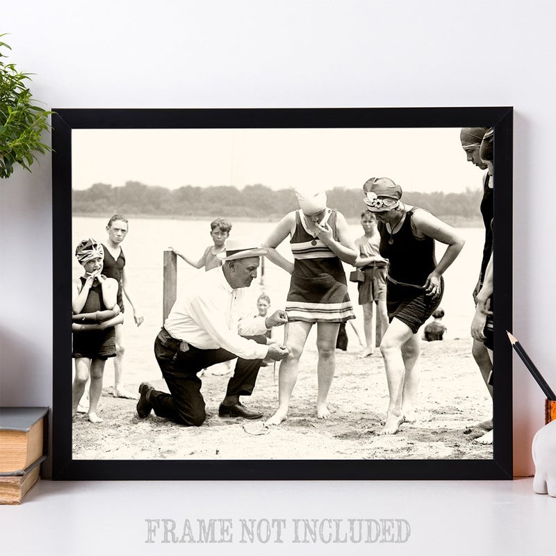 Lone Star Art The Wating Suit Cop - 11x14 Print unframed - Perfect Beach Beach Home/Lake House Decor - Image 5