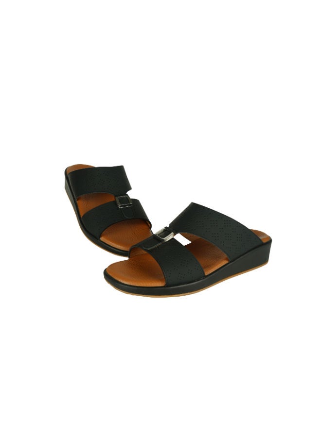 Barjeel Uno Boys Sandals BMSA-119 Black