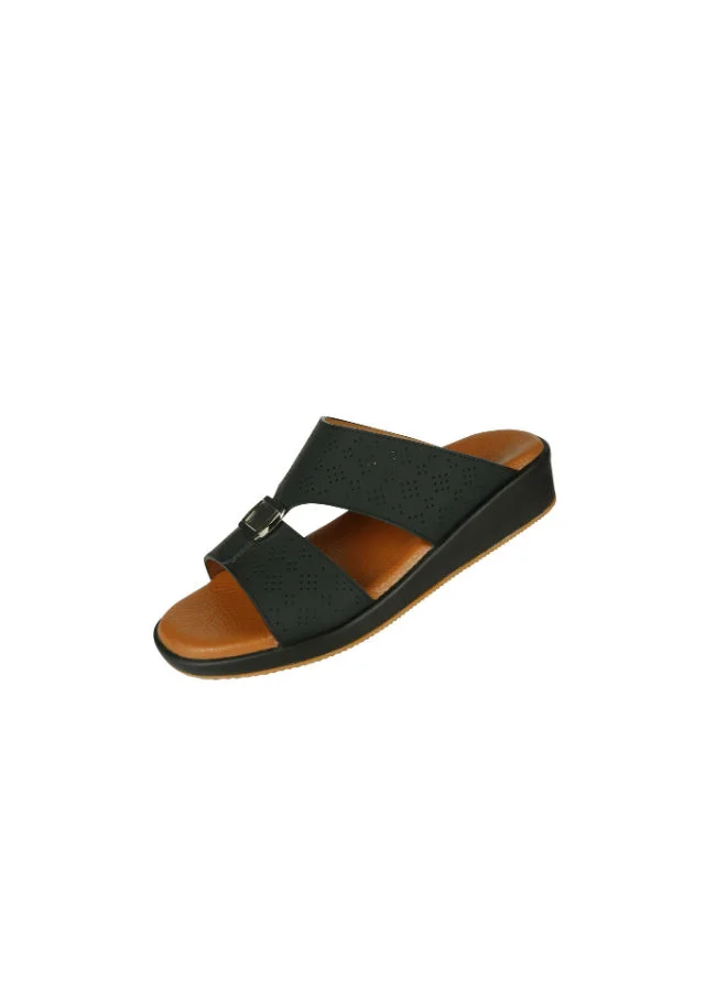 barjeel uno Barjeel Uno Boys Sandals BMSA-119 Black