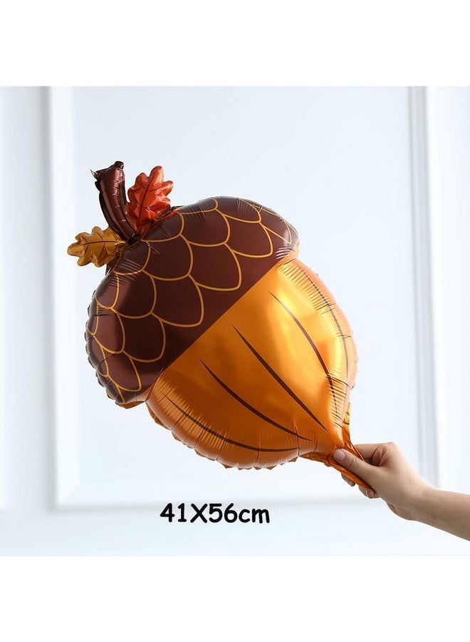 GIHOO Fall Thanksgiving Balloons Garland Arch Kit 155Pcs Orange Coffee Brown White Sand Boho Balloons For Autumn Birthday Hello Fall Thanksgiving Baby Shower Friendsgiving Party Decorations - Image 4