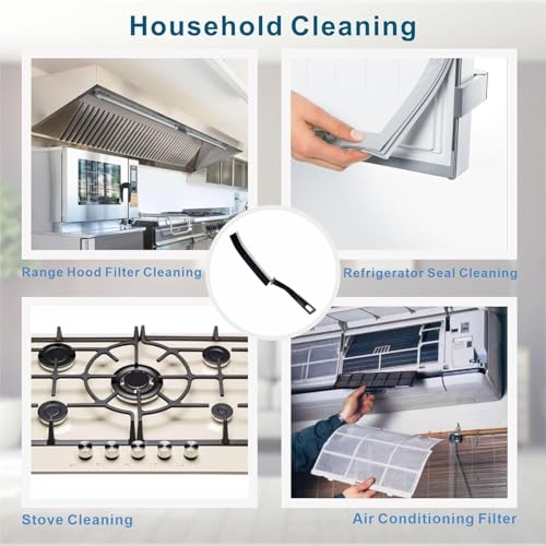 Solitude (5 Pcs) Mini Gap Cleaning Brush, Hard Bristle Crevice Brush Tool for Household Use, Multifunctional Dead Corner Cleaning Brush for Tiles, Sliding Window, Bathroom, Kitchen, Toilet - Image 3