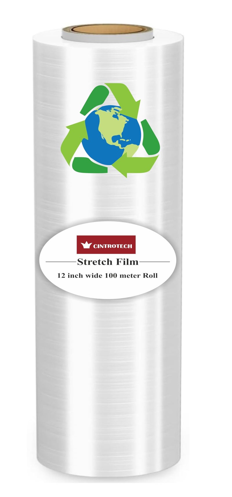 Cintrotech Biodegradable Wrapping Roll for Packing Material,12 Inch (300 mm), 100 Meter Length, Pack of 2, White - Image 3