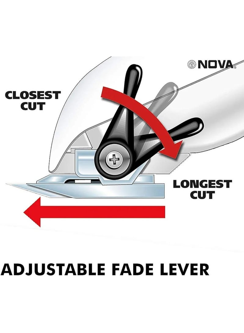 NOVA The Nova professional hair clipper is designed to be rechargeable and cordless for ease of use. - Image 2