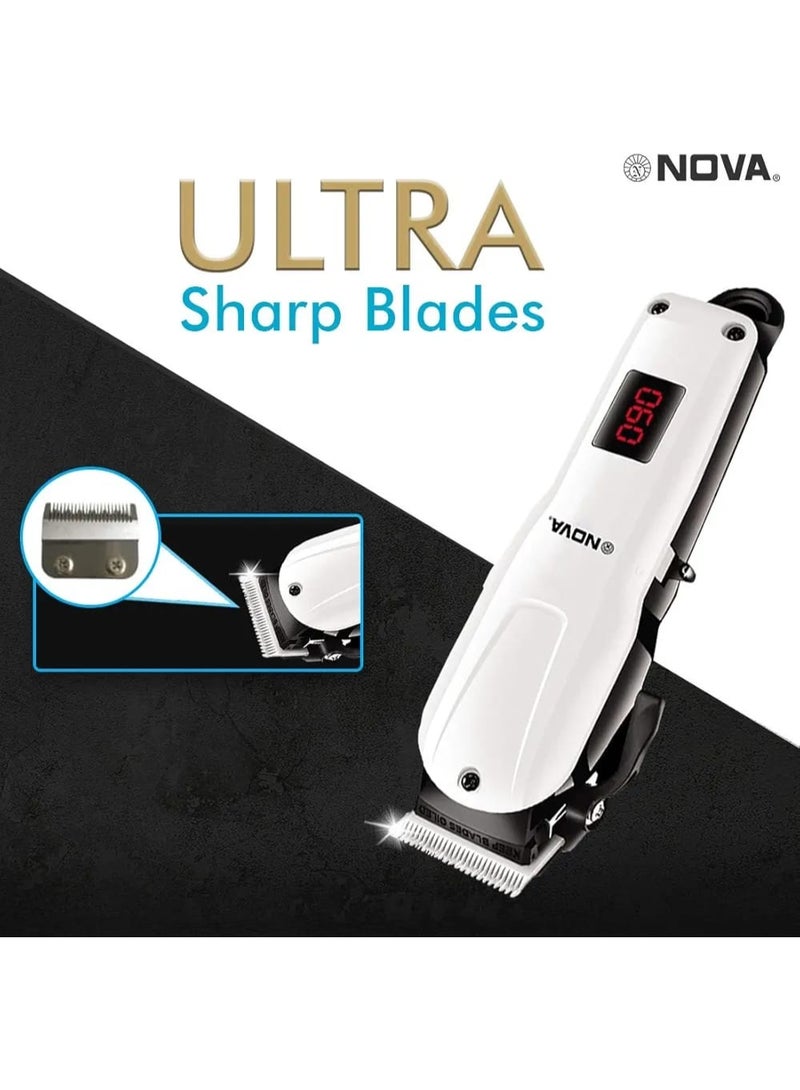 NOVA The Nova professional hair clipper is designed to be rechargeable and cordless for ease of use. - Image 3