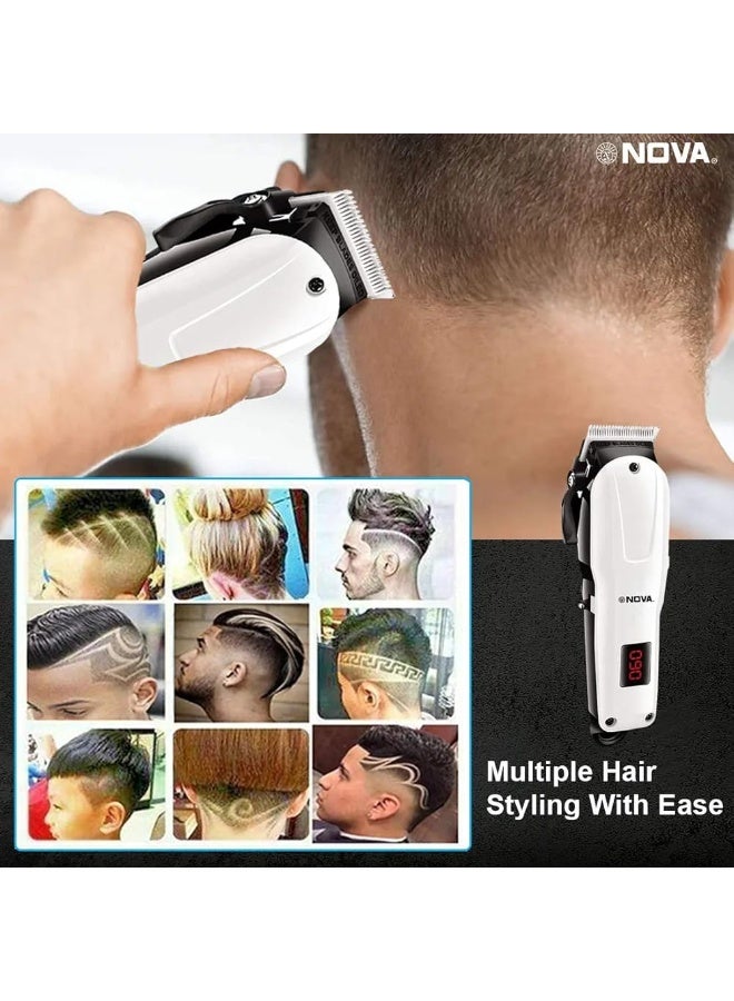 NOVA The Nova professional hair clipper is designed to be rechargeable and cordless for ease of use. - Image 4