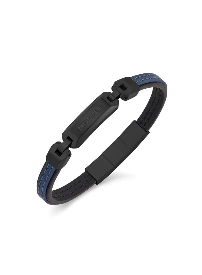 Police Layerlock Leather Band Leather Bracelet for Men