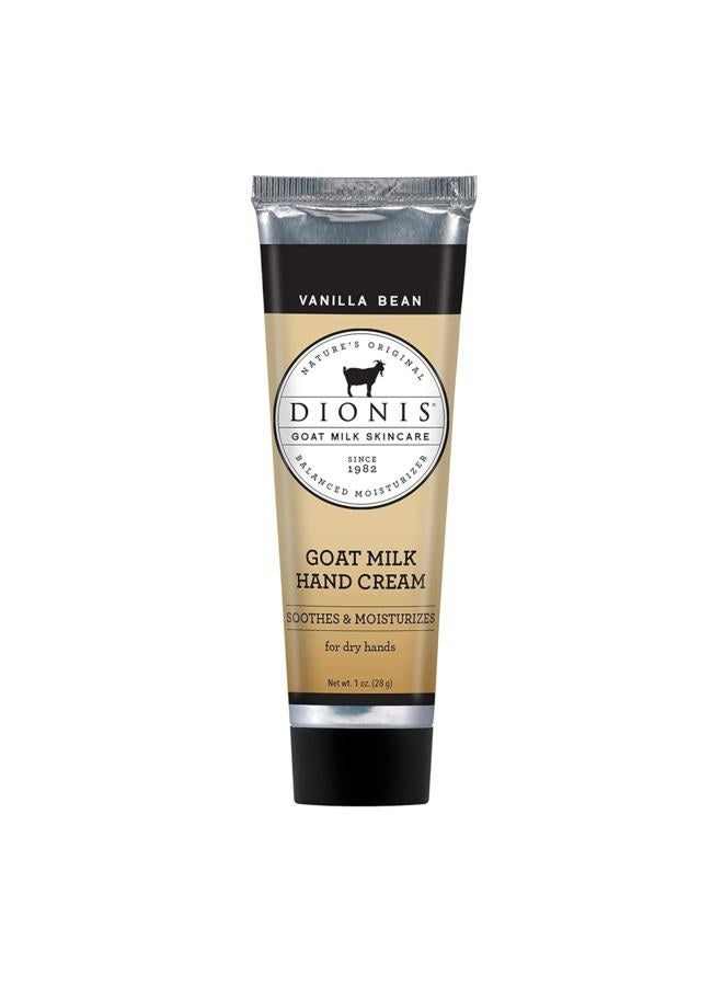 Dionis Goat Milk Vanilla Bean Hand Cream (1 Ounce) - Image 1