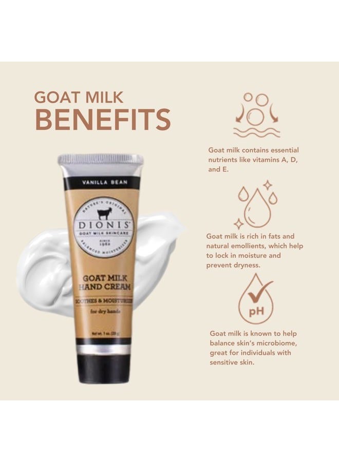 Dionis Goat Milk Vanilla Bean Hand Cream (1 Ounce) - Image 2