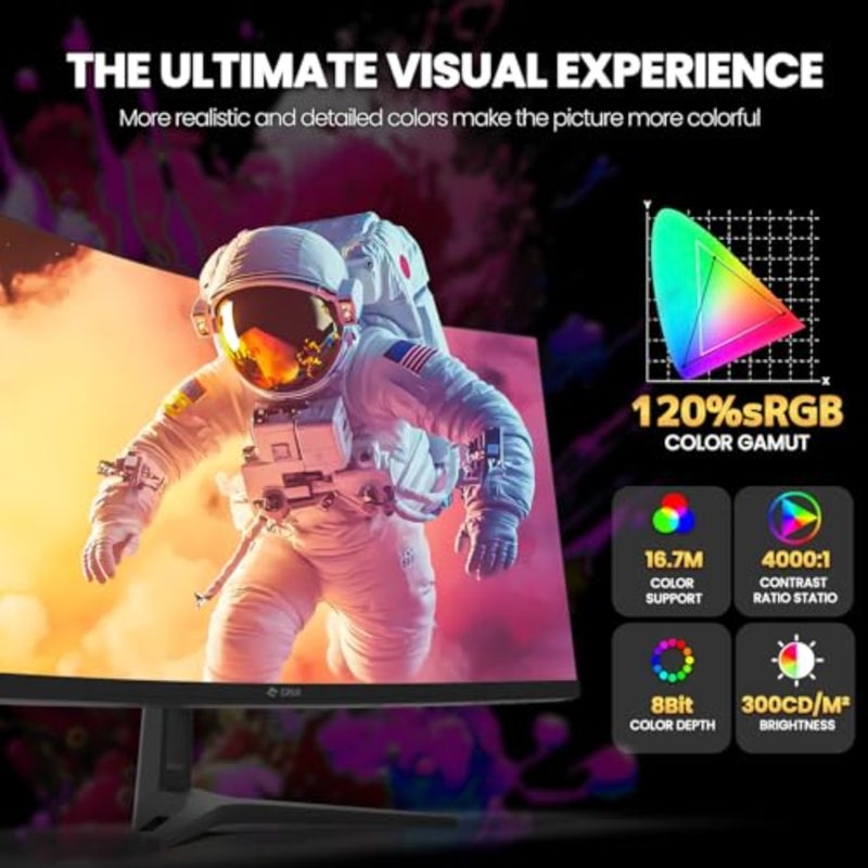 شاشة ألعاب فائقة العرض 21:9 UWQHD 3440x1440 165 هرتز، منحنية 1500R، لوحة IPS، أسود، استجابة 1 مللي ثانية (GTG)، 120sRGB، FreeSync، مثالية للرياضات الإلكترونية والأعمال التجارية والاستخدام المكتبي - Image 4