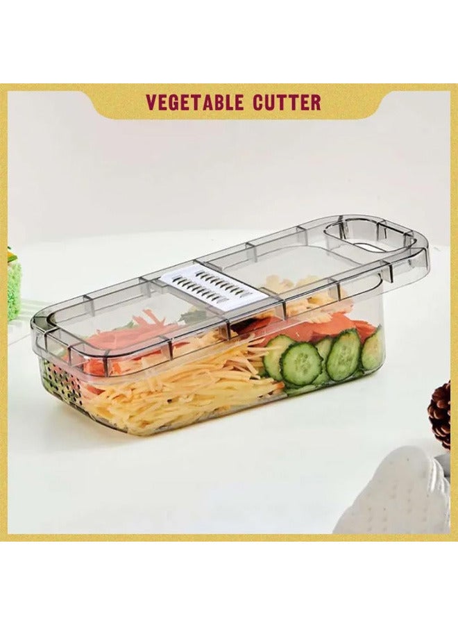 Multi-functional Vegetable Grater Slicer Set Vegetable Cutter Food Fruit Cutter Slicer  - Image 2