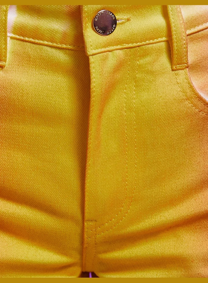 KOTON Mini Denim Shorts Pocket Detail
