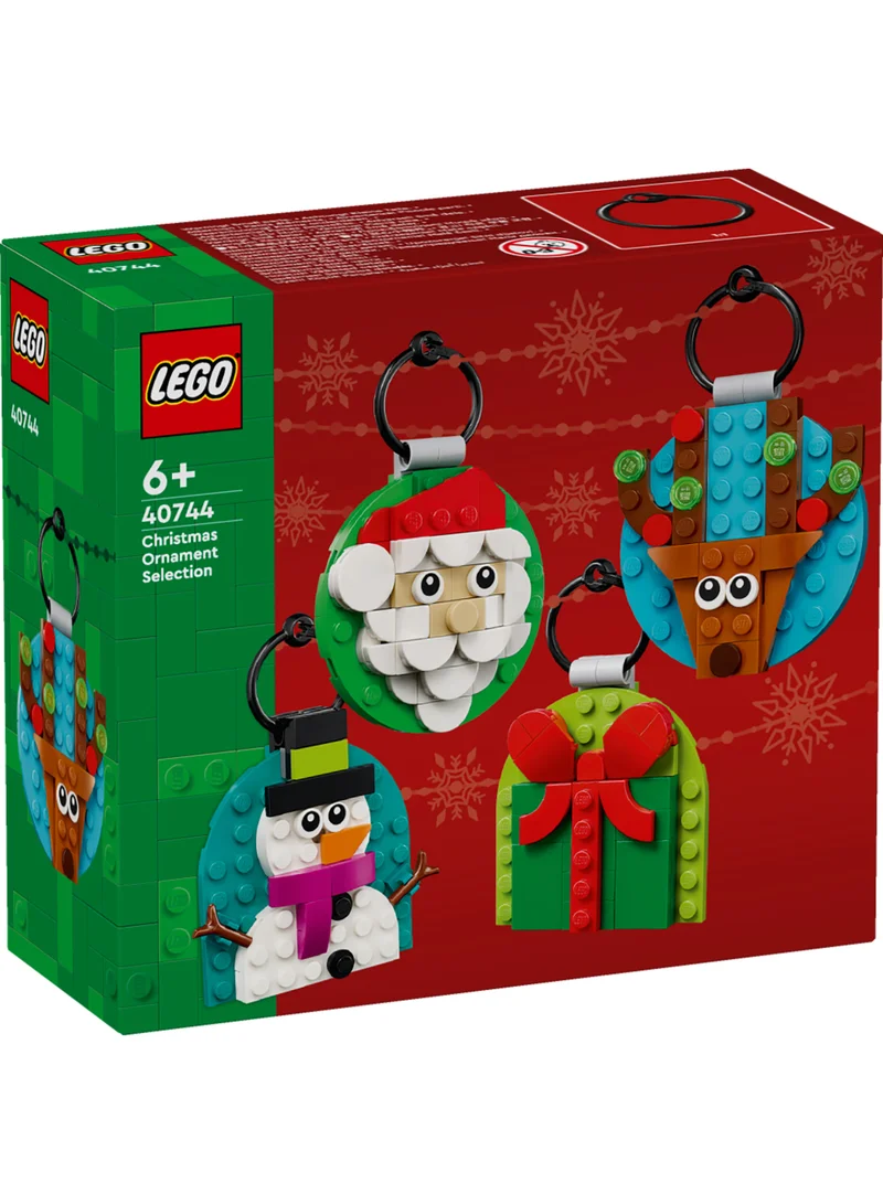 LEGO Christmas Ornament Selection Hanging Decorations 40744 (Age 6+, 153 Pieces)