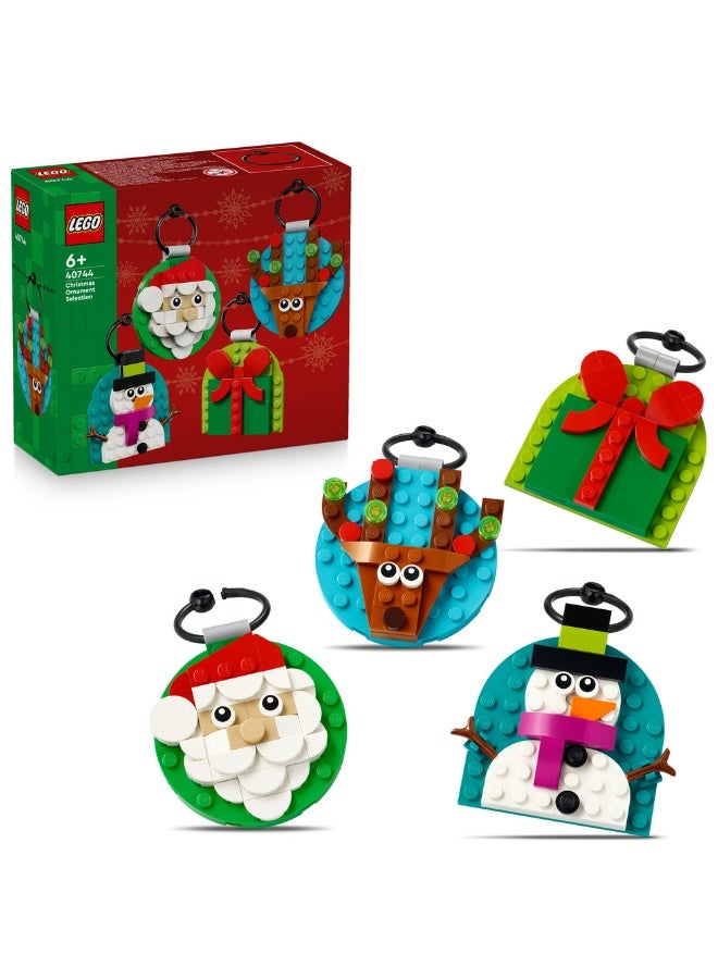 LEGO Christmas Ornament Selection Hanging Decorations 40744 (Age 6+, 153 Pieces) - Image 1