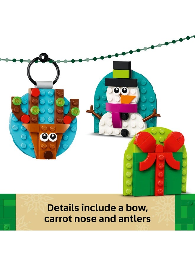 LEGO Christmas Ornament Selection Hanging Decorations 40744 (Age 6+, 153 Pieces) - Image 5