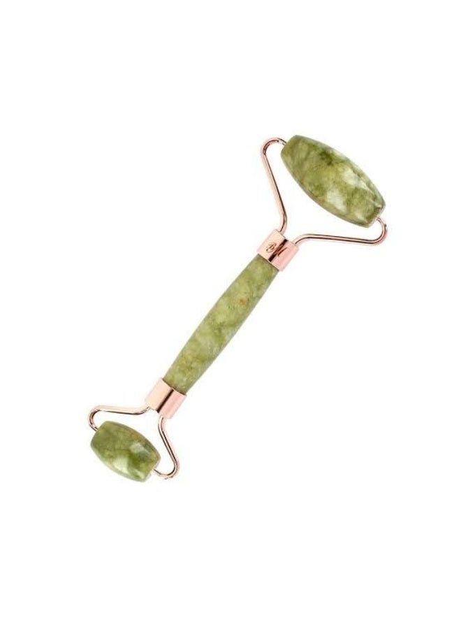 Jade Roller for Skin Care - 100% Natural Jade Stone - Anti Aging Facial Massage Roller and Diminishes Double Chin JR3 - Image 1