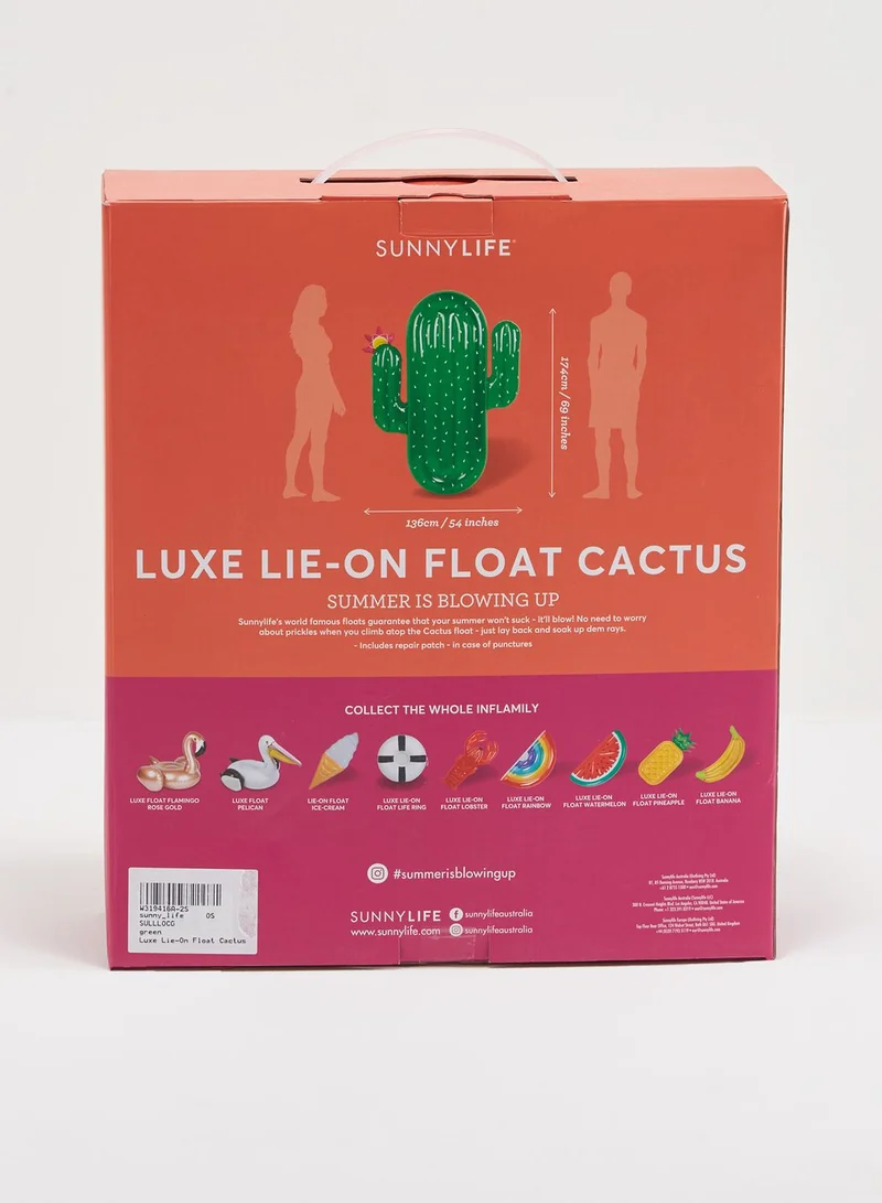 SUNNY LIFE Cactus Lie-On Float Tube