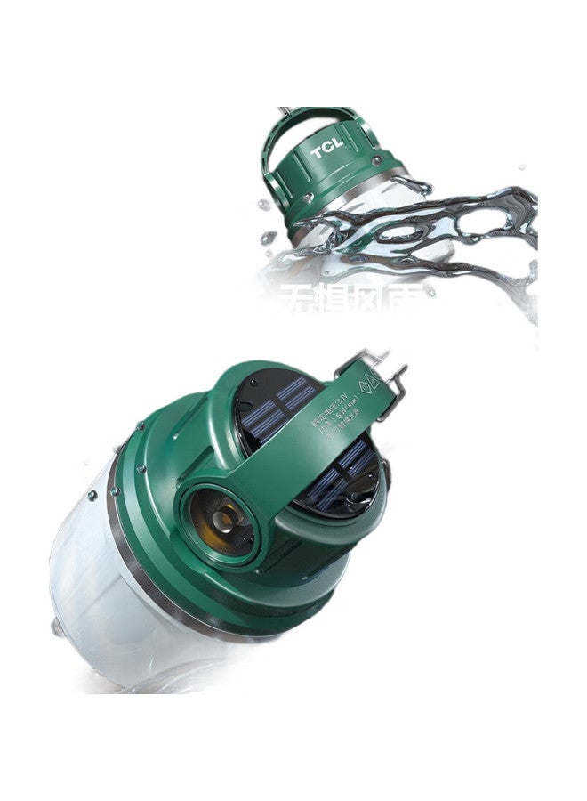 TCL Camping Light, Solar Rechargeable Lamp, Outdoor Tent Emergency Hanging Light, Power Outage Home Lighting, High Brightness, Tcy05C - Image 1