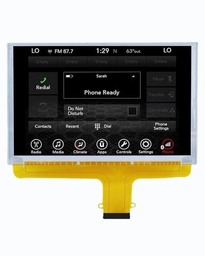cspautokit 8 Touch Screen with LCD Digitizer Navigation Radio Replacement for Chevy GMC 20142018 Silverado Sierra 20152019 Tahoe Yukon Suburban Colorado Canyon 20172019 Acadia Terrain Replace DJ080PA01A - Image 1