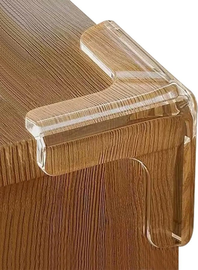 NETZILLA Baby Safety Silicon Edge Protector for T - Shape Furniture Table Corner Guards for Sharp Edges Gel Table Corner Protector and Soft PVC Transparents (Pack of 10pc) - Image 3