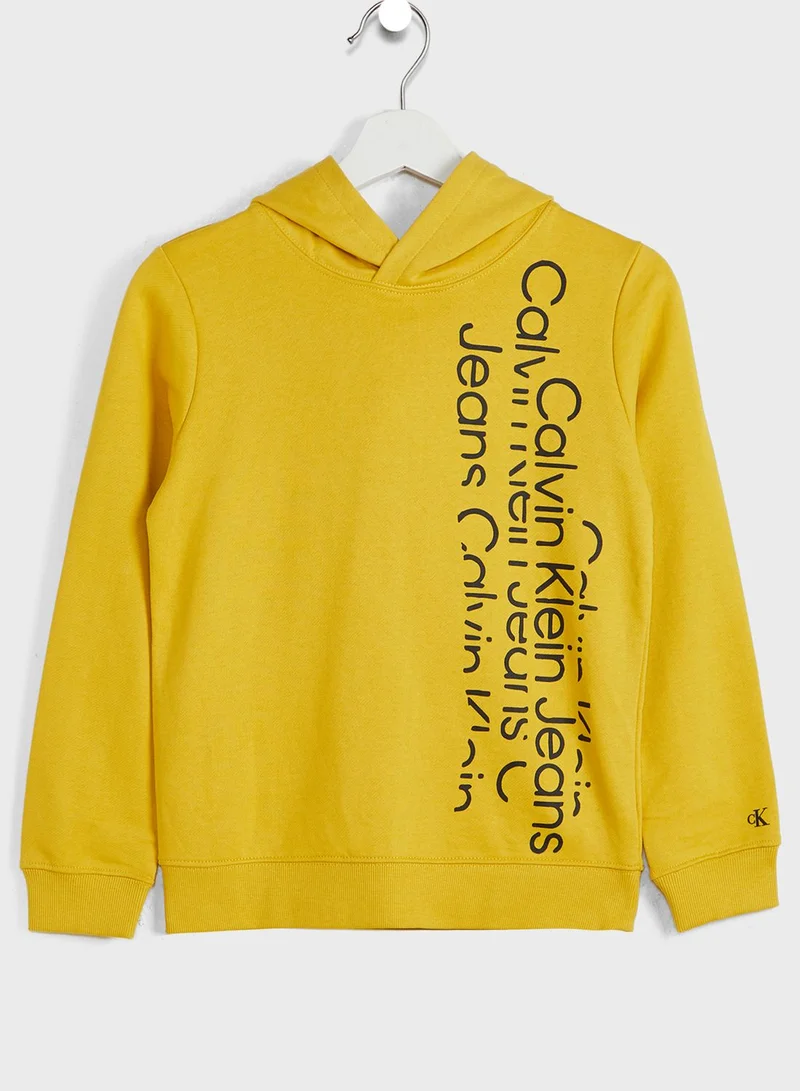 Calvin Klein Jeans Youth Logo Hoodie
