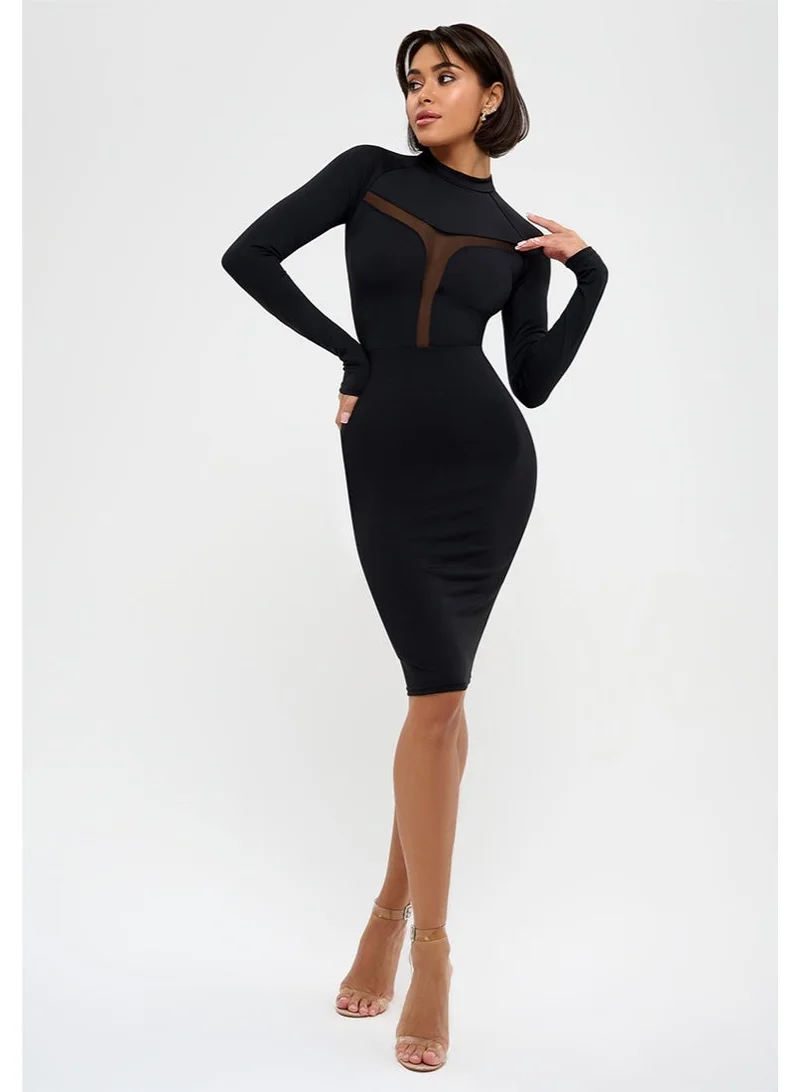 Bona Fide Aphrodisiac Dress Black Aphrodisiac Long Sleeve Dress for Women for Women | Best Price UAE