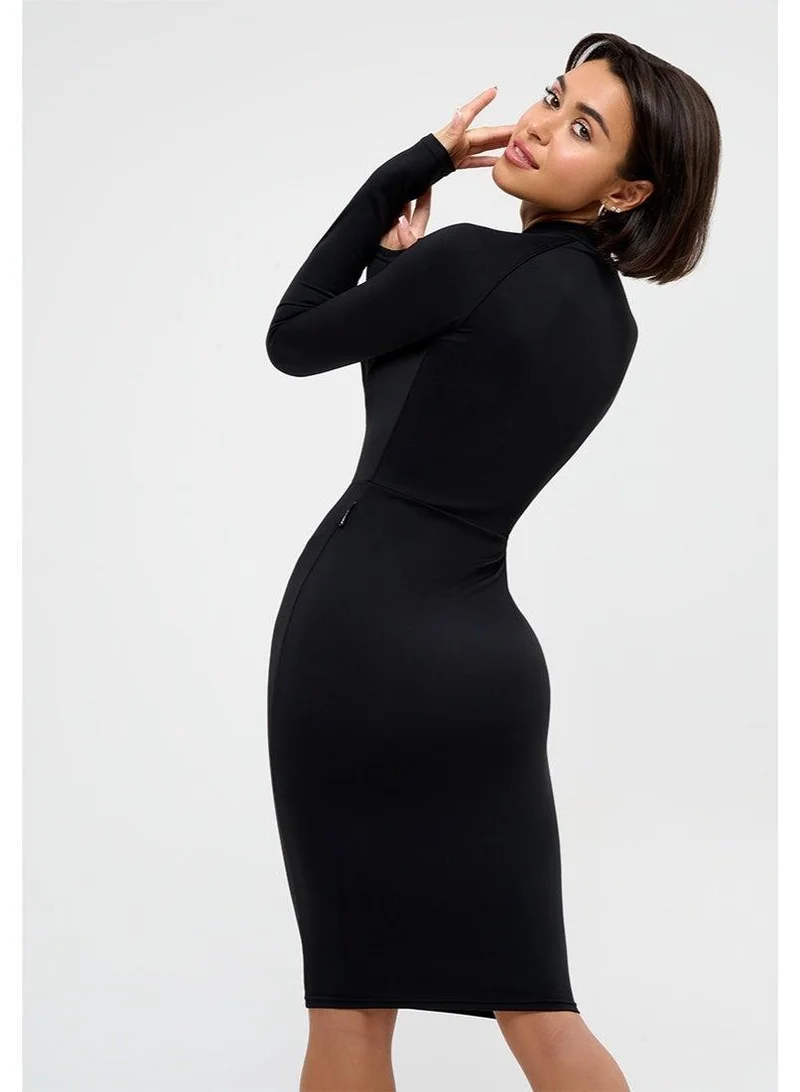 Bona Fide Aphrodisiac Dress Black Aphrodisiac Long Sleeve Dress for Women for Women | Best Price UAE