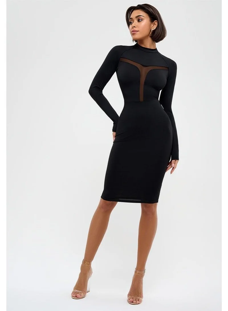 Bona Fide Aphrodisiac Dress Black Aphrodisiac Long Sleeve Dress for Women for Women | Best Price UAE