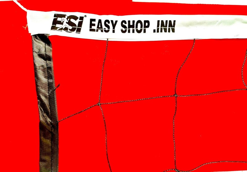 ESI EASY SHOP.INN Volleyball Net for Indoor and Outdoor Sports, Professional Sports Equipment/Heavy Tape 4 Side - Image 2