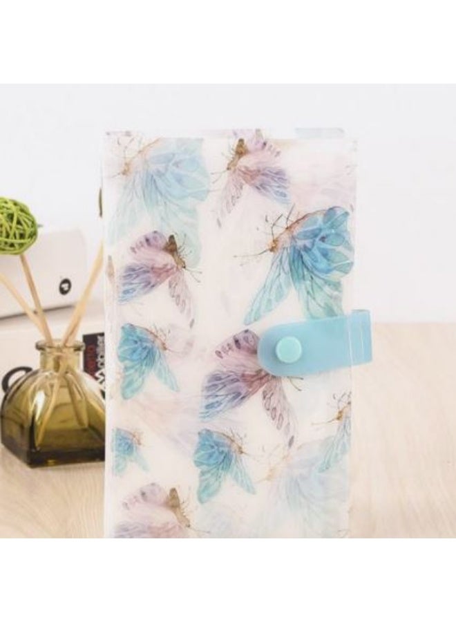 Nail sticker booklet, 120 compartments, sticker display and storage booklet plus 30 stickers, nail salon sticker product storage bag, simple and modern design - Image 2