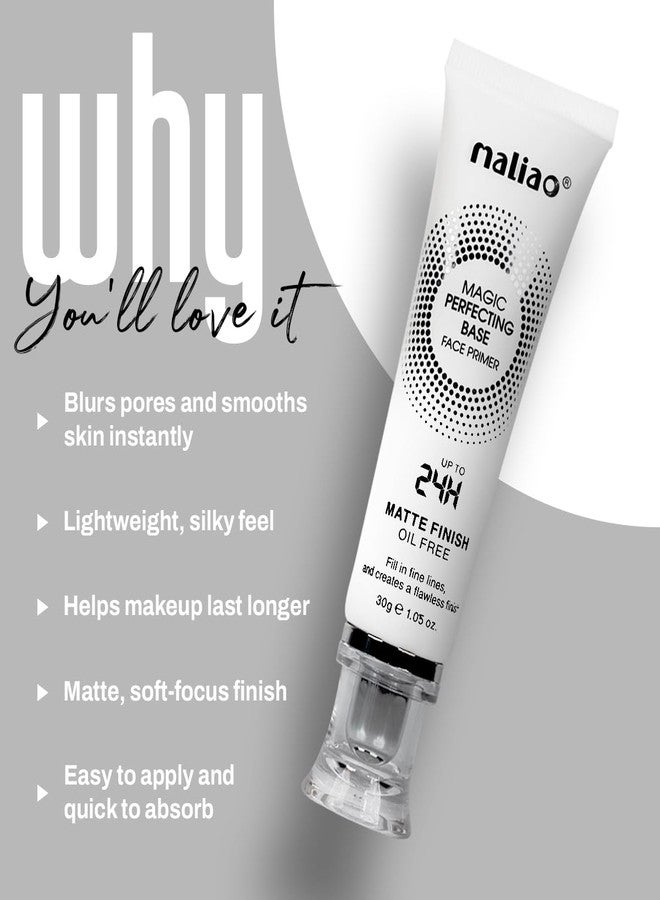 ماليو برايمر ماجيك بيرفكتينج بيس للوجه | يُخفي المسام ويمنح البشرة نعومة فورية | 30 غرام - Image 2