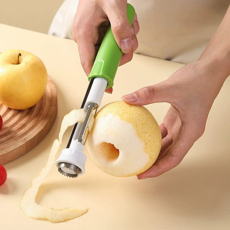 2-in-1 Fruit Corer and Peeler Tool - Image 5