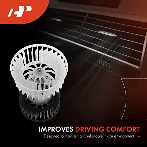 A-Premium Front HVAC Heater Blower Motor Assembly Compatible with BMW Vehicles - 325 1986-1988, 318i 1984-1985/1991-1992, 318is 1991, 325e 1984-1987, 325es 1986-1987, 325i, 325is, 325iX, M3, Z3 - Image 2